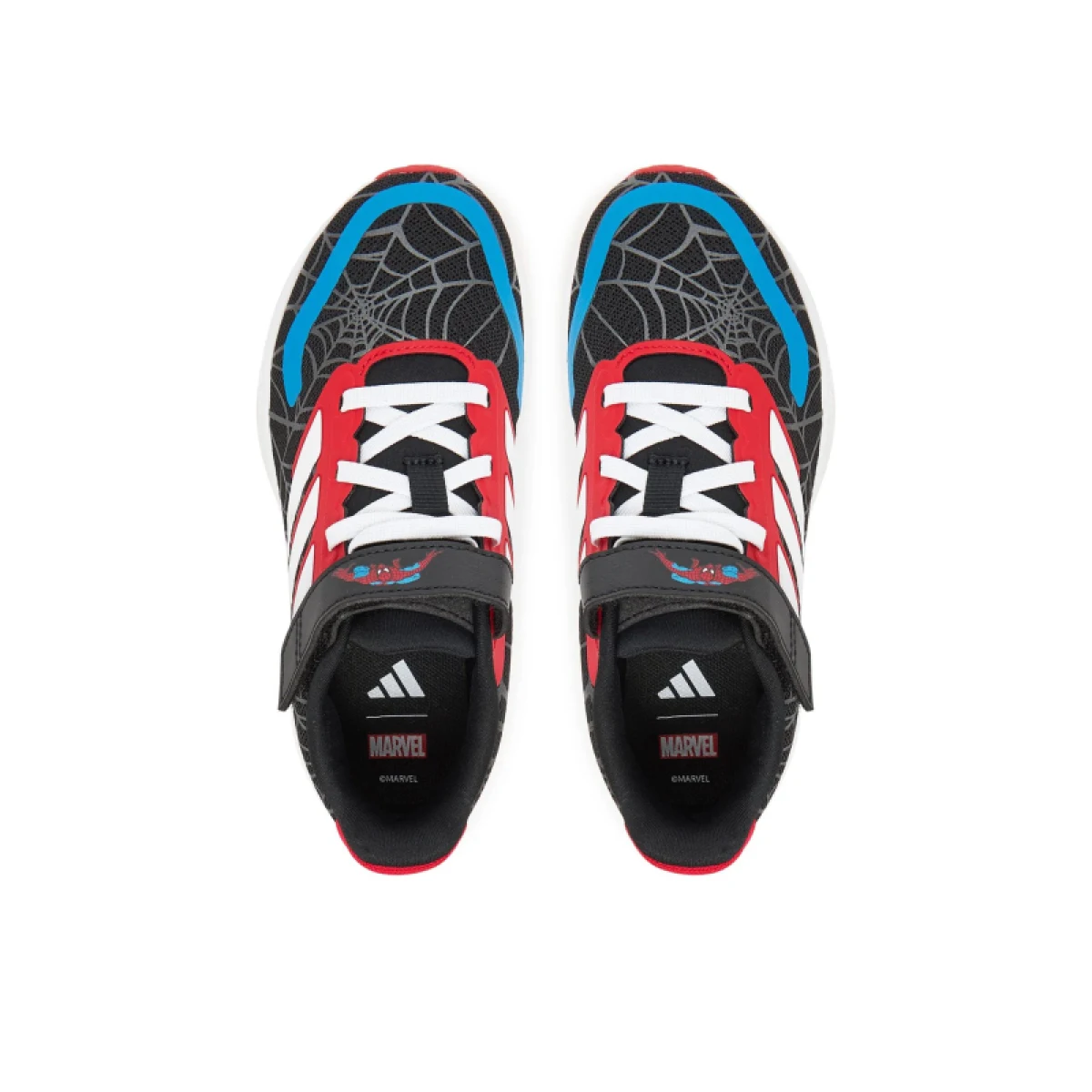 Chlapčenská športová obuv (tréningová) ADIDAS Runfalcon Spider-Man K core black cloud white pure ruby · záber 3