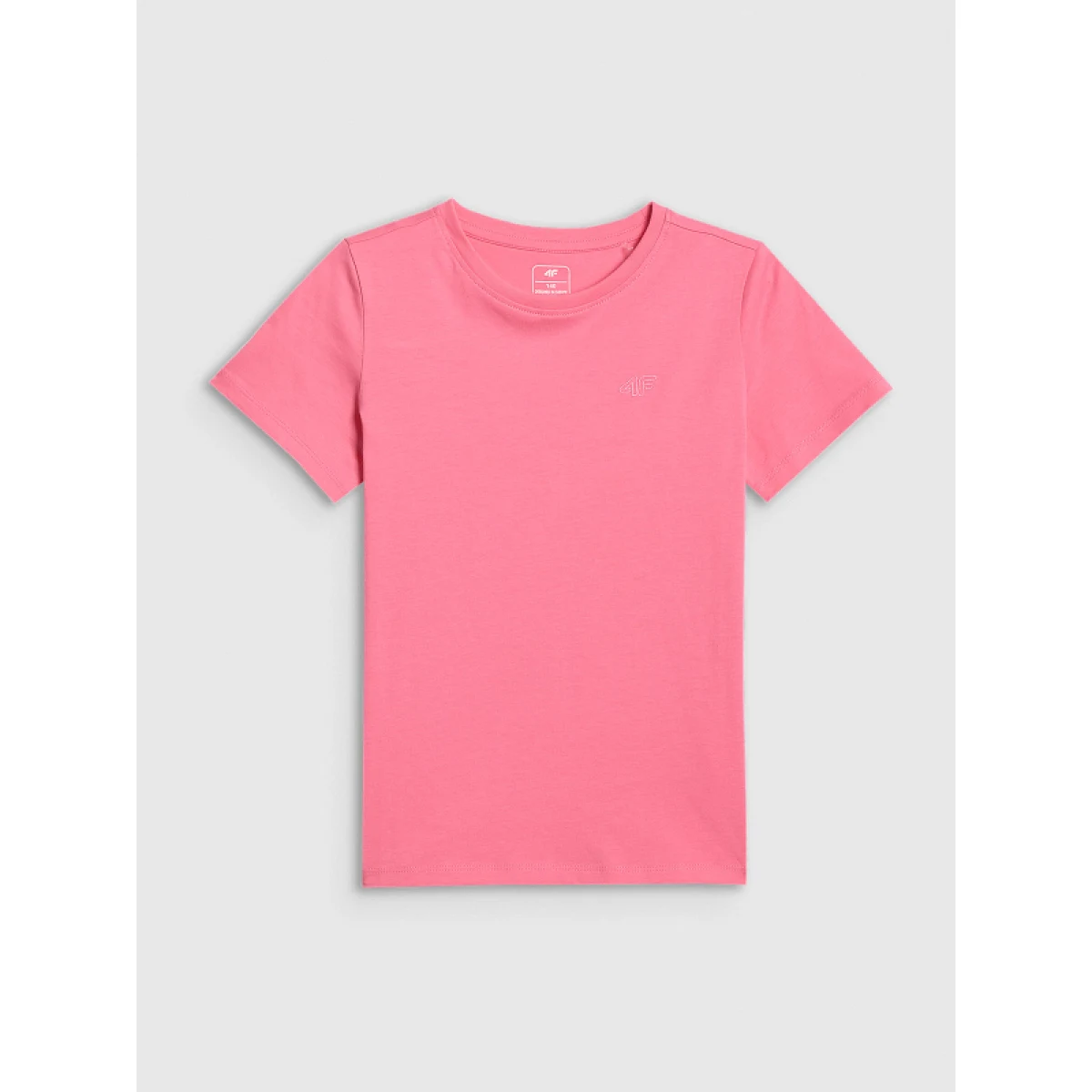 Dívčí tričko s krátkým rukávem 4F JUNIOR TSHIRT F3003-54S-PINK · záber 4