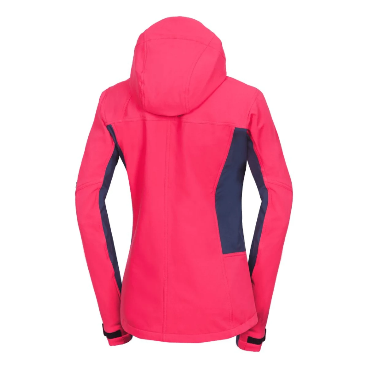 Dámska turistická softshellová bunda NORTHFINDER CHANDRA-276blackpink · záber 3