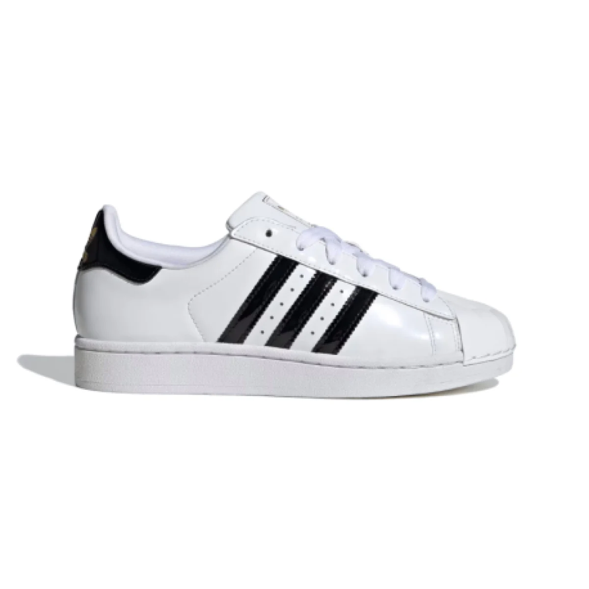 Dámská vycházková obuv ADIDAS ORIGINALS Superstar II W cloud white core black gold metallic · záber 1