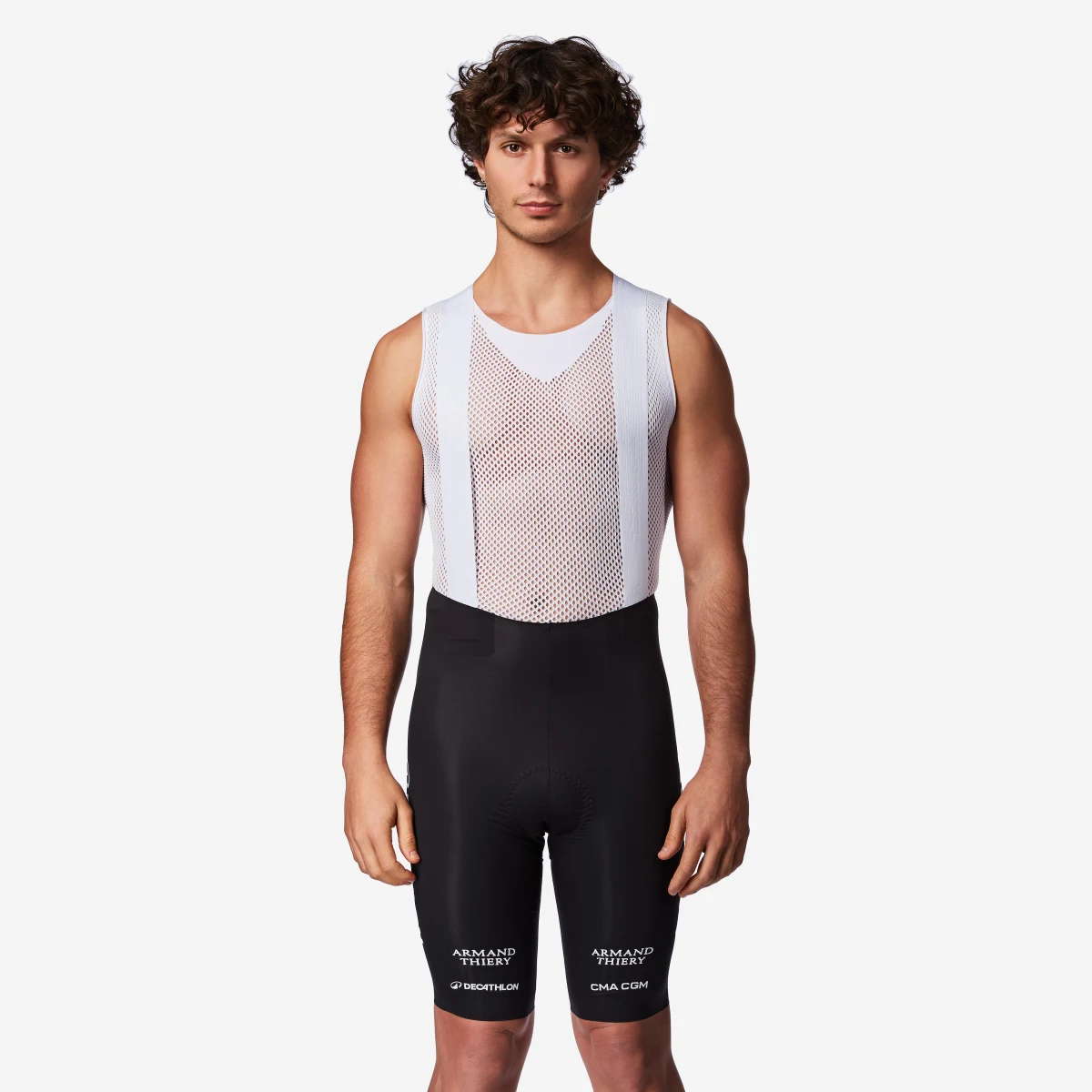 VAN RYSEL Pánske cyklistické šortky RCR-R 5 DECATHLON CMA CGM Replica 2XL · záber 1