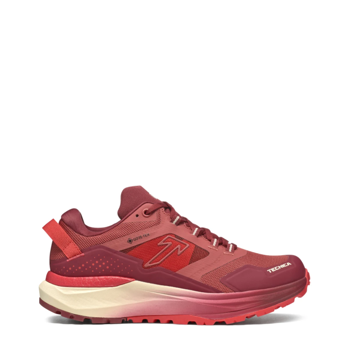 Dámská nízká turistická obuv TECNICA Agate S GTX, mineral red bright red · záber 2