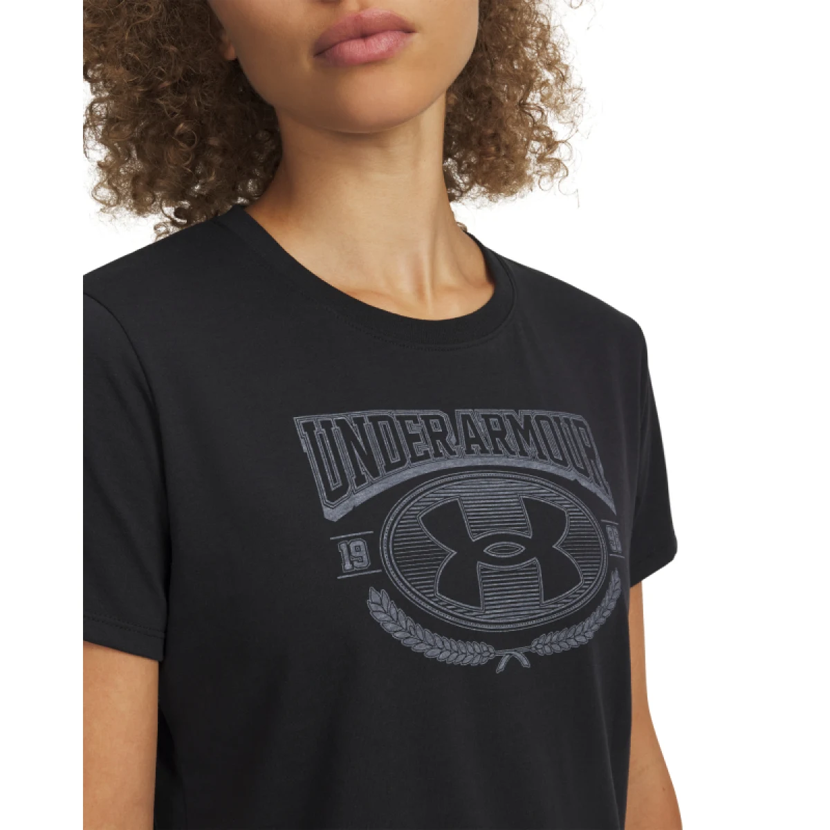 Dámske tričko s krátkym rukávom UNDER ARMOUR UA W VARSITY SS-BLK · záber 2