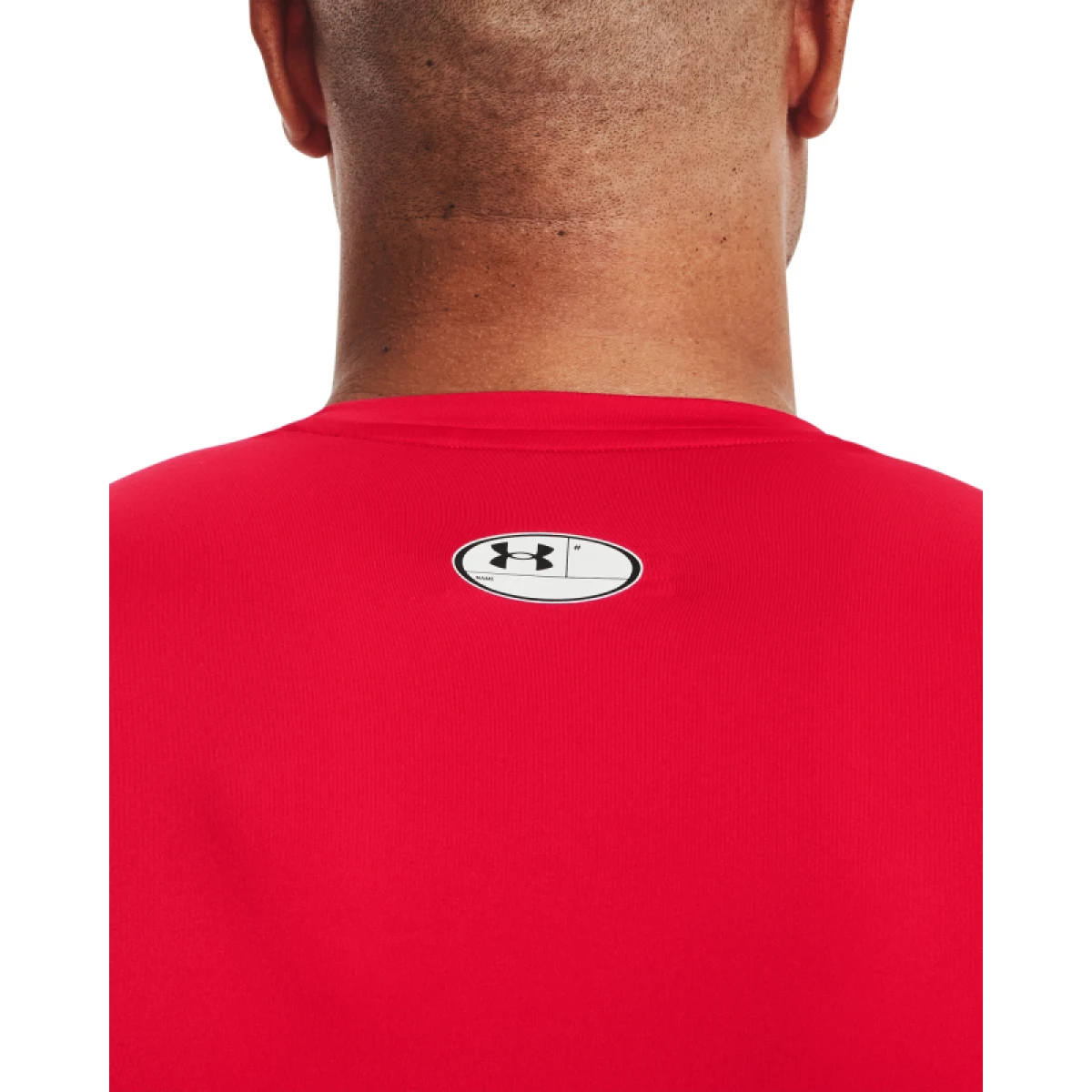 Pánské kompresní tričko s krátkým rukávem UNDER ARMOUR UA HG Armour Comp SS-RED · záber 3