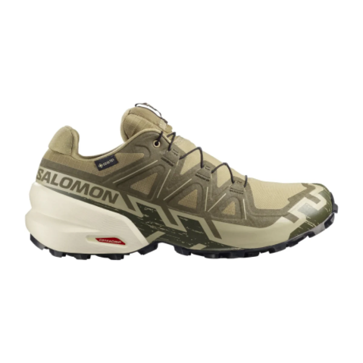 Pánska bežecká trailová obuv SALOMON Speedcross 6 GTX M aloe aspargus green grape leaf · záber 1