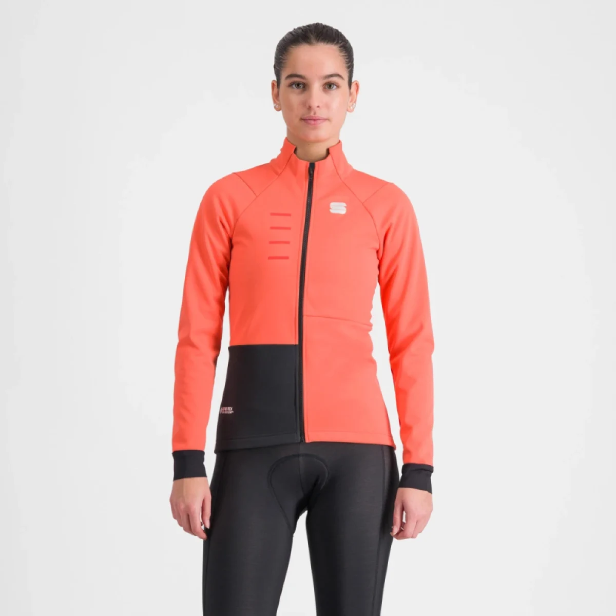 Dámská cyklistická bunda SPORTFUL Tempo w jacket, pompelmo · záber 2