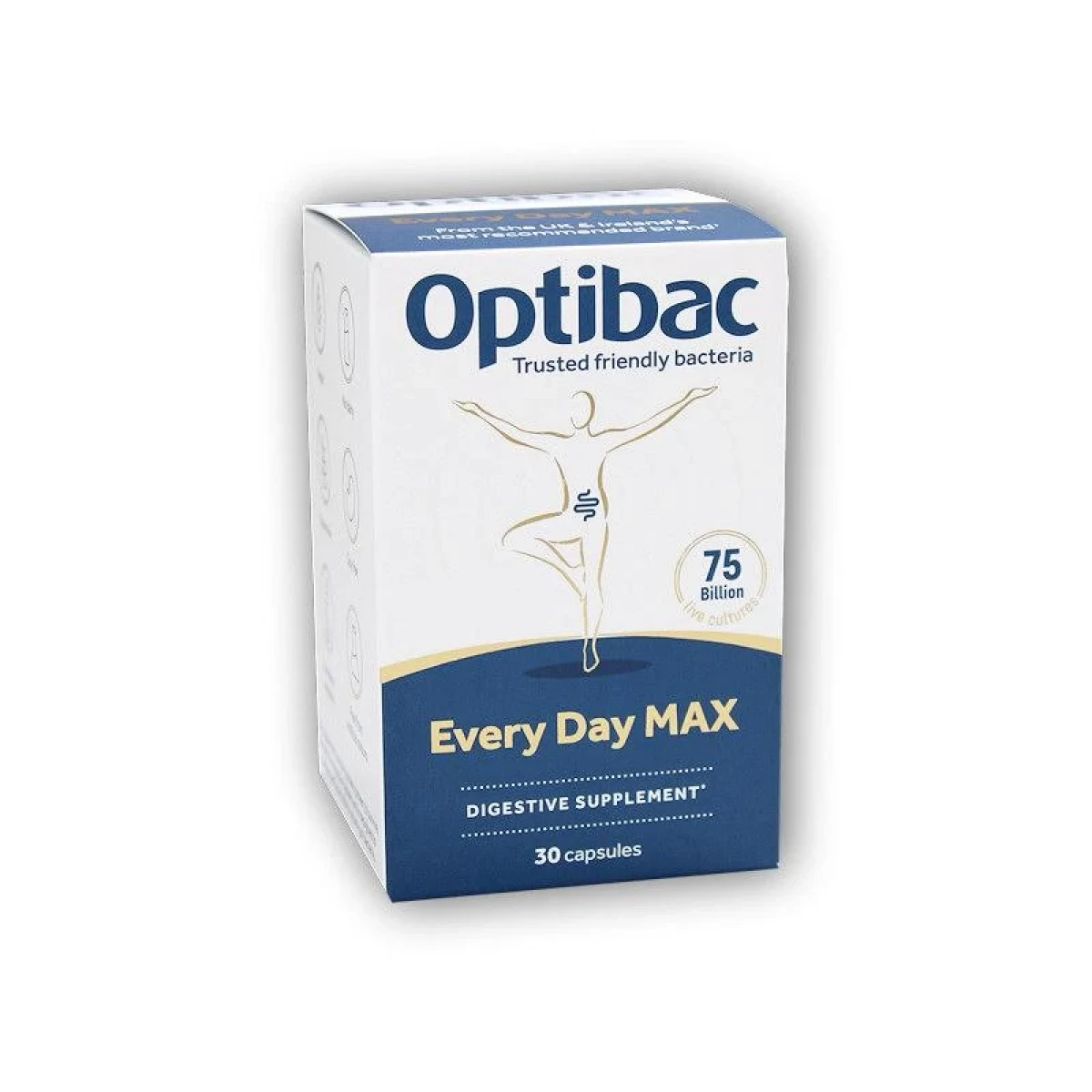 Optibac MAX Probiotika pro každý den 30 kapslí · záber 1
