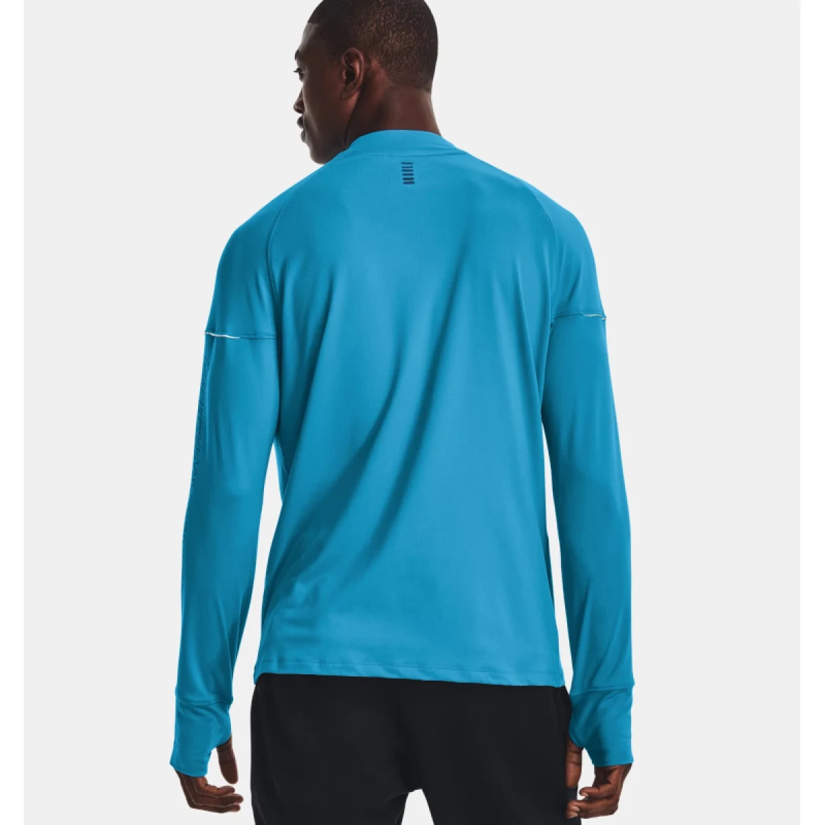 Pánské běžecké tričko s dlouhým rukávem UNDER ARMOUR UA OUTRUN THE COLD LS-BLU-1373214-419 · záber 4