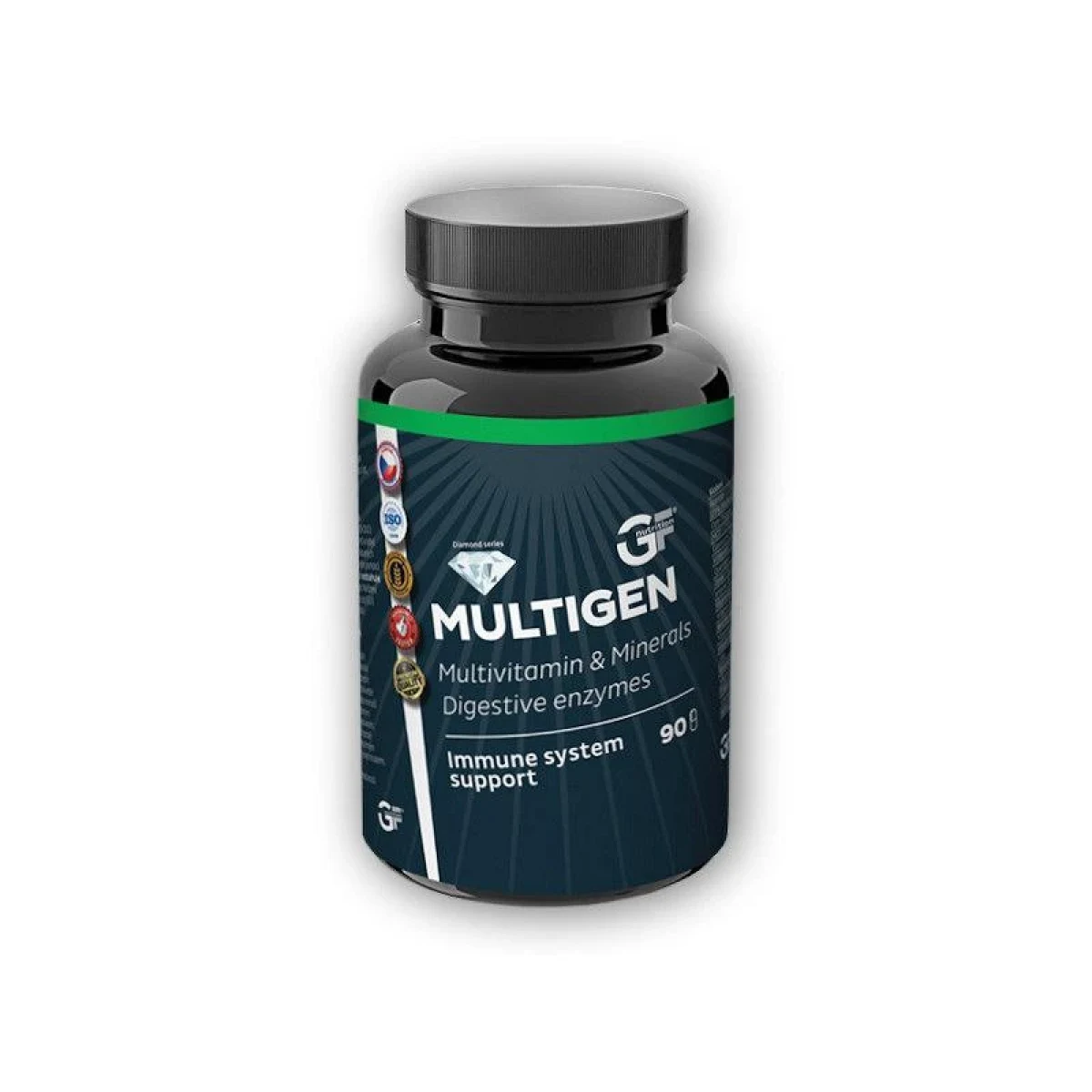 GF nutrition MULTIGEN multivitamin 90 kapslí · záber 1
