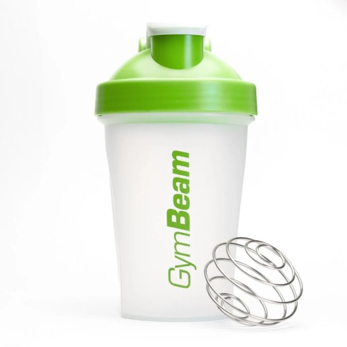 Шейкър Blend Bottle бял-зелен 400 мл - GymBeam · záber 1