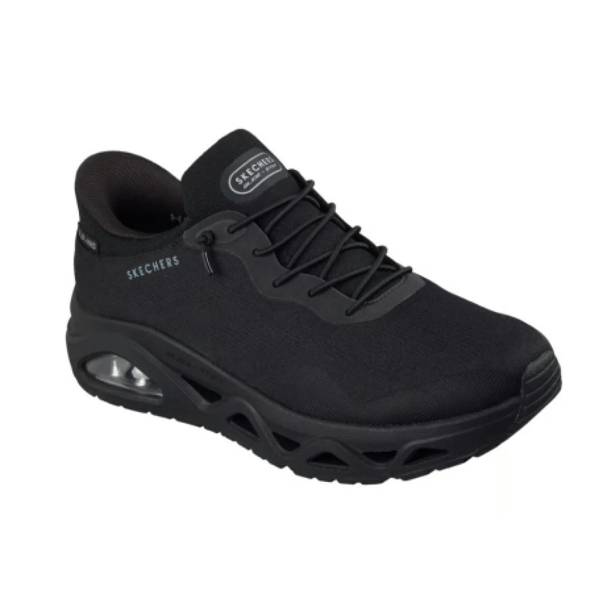 Dámska rekreačná obuv SKECHERS Uno Glide Step Air Gliders Slip-Ins W black black · záber 1