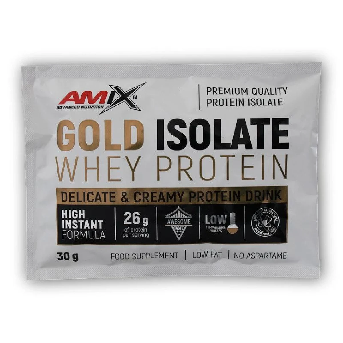 Amix Gold Whey Protein Isolate akce 30g · záber 1