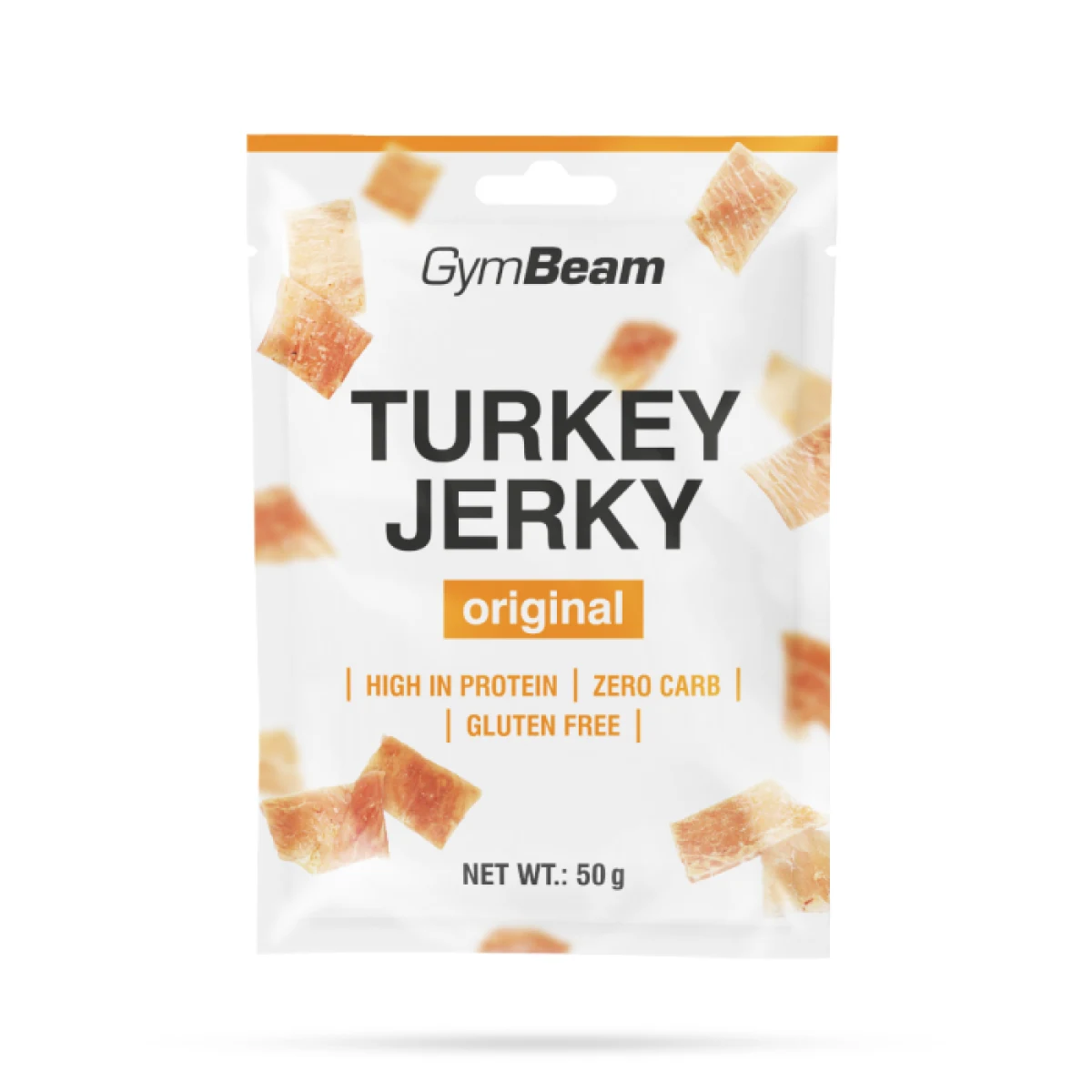 Сушено месо Turkey Jerky - GymBeam · záber 1