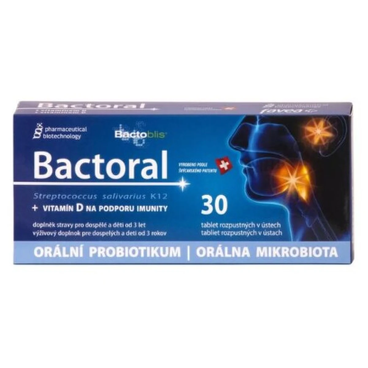BACTORAL+ Vitamín D 30 tabliet · záber 1