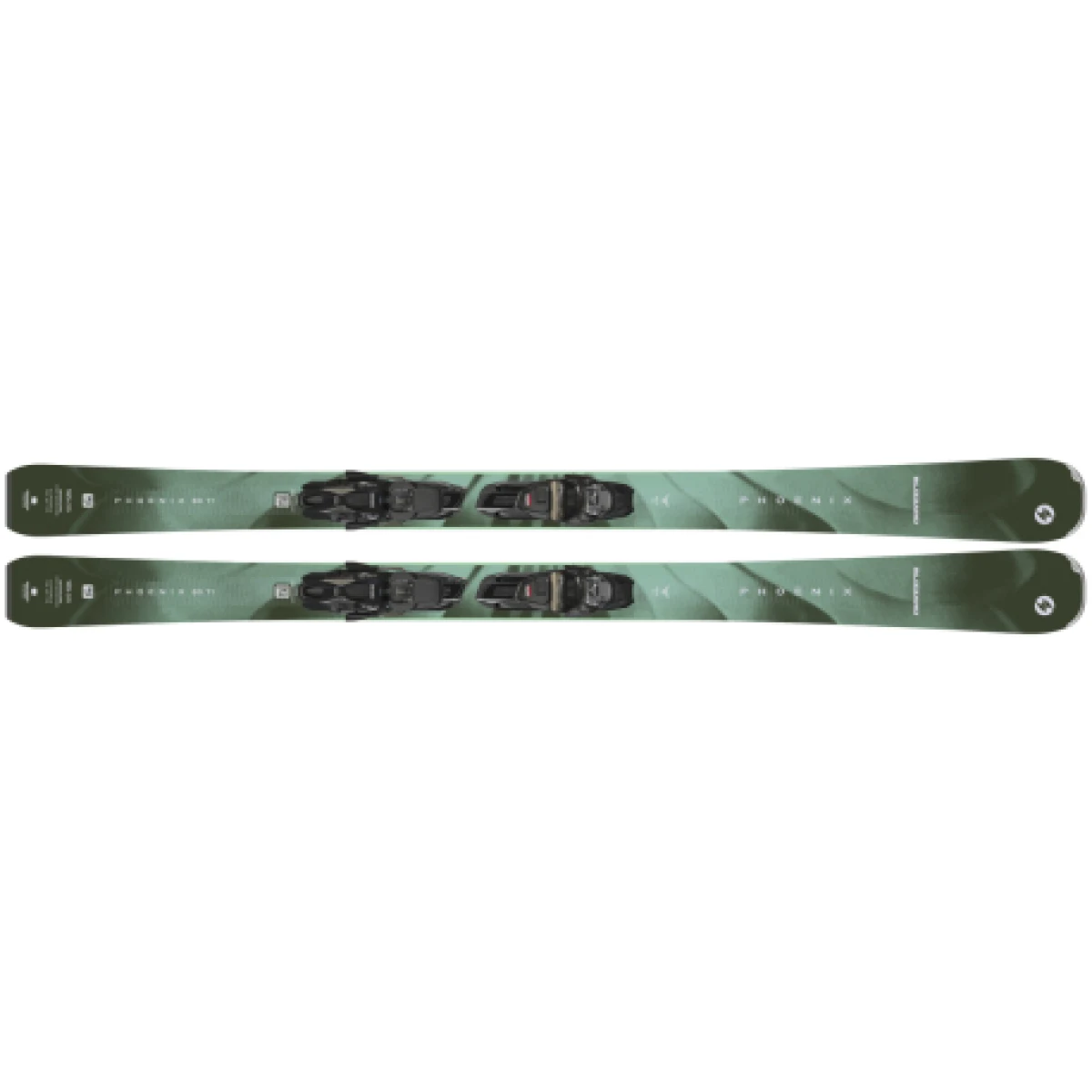 Dámske lyže na zjazdovku - on piste s viazaním BLIZZARD Phoenix 80 TI + TP 11 Light W, green · záber 1