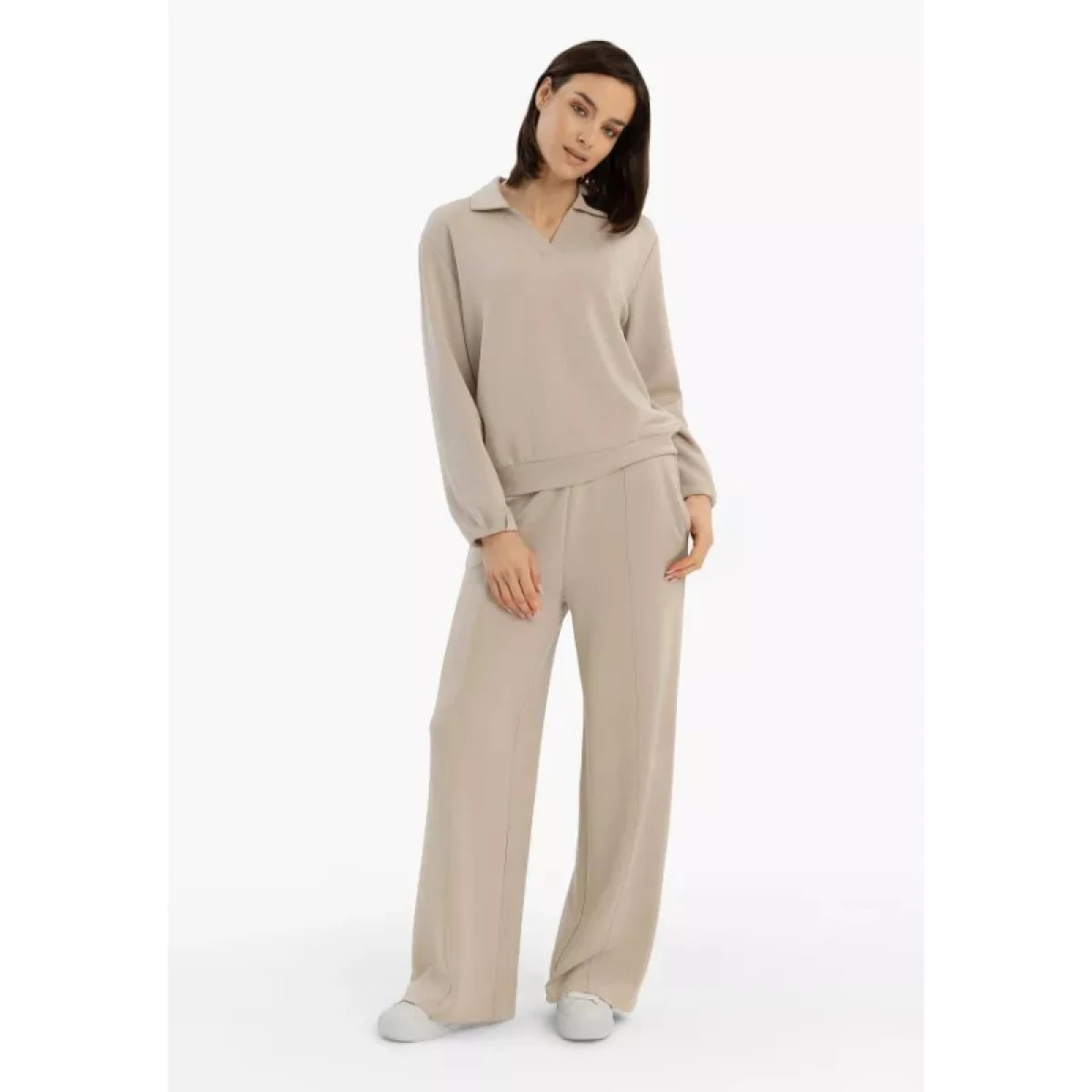 Dámské kalhoty VOLCANO N-ERLA-BEIGE · záber 4