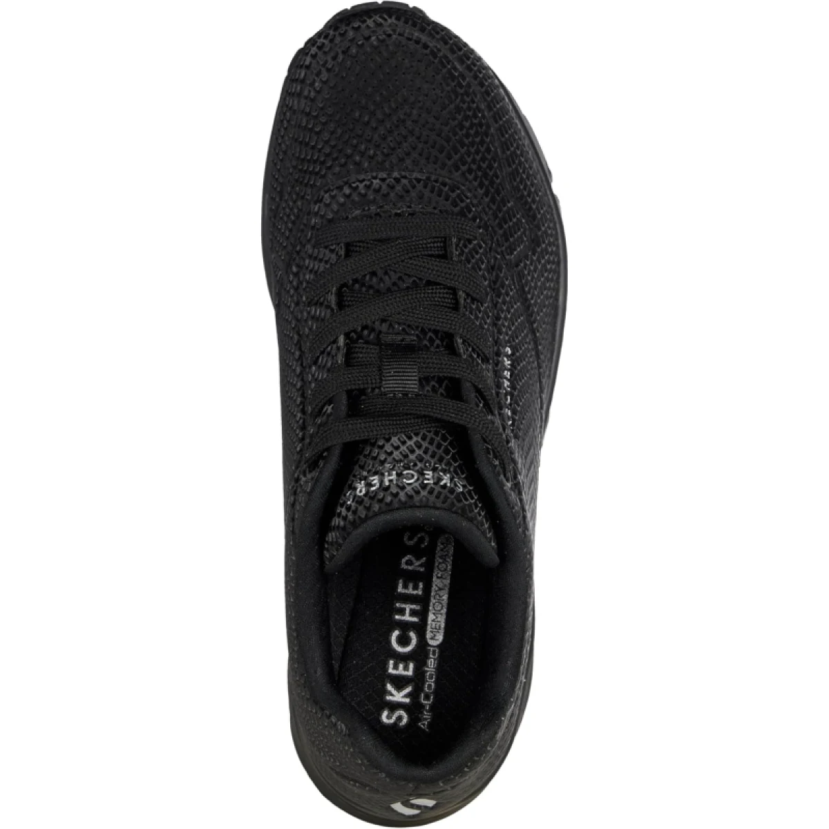 Dámska rekreačná obuv SKECHERS Uno Shiny scale W black reflective · záber 4