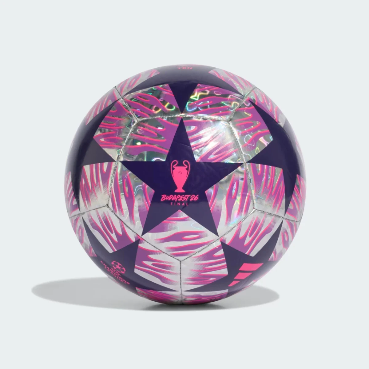 Futbalová lopta ADIDAS UCL TRN FOIL F MULTCO DPURPL · záber 3