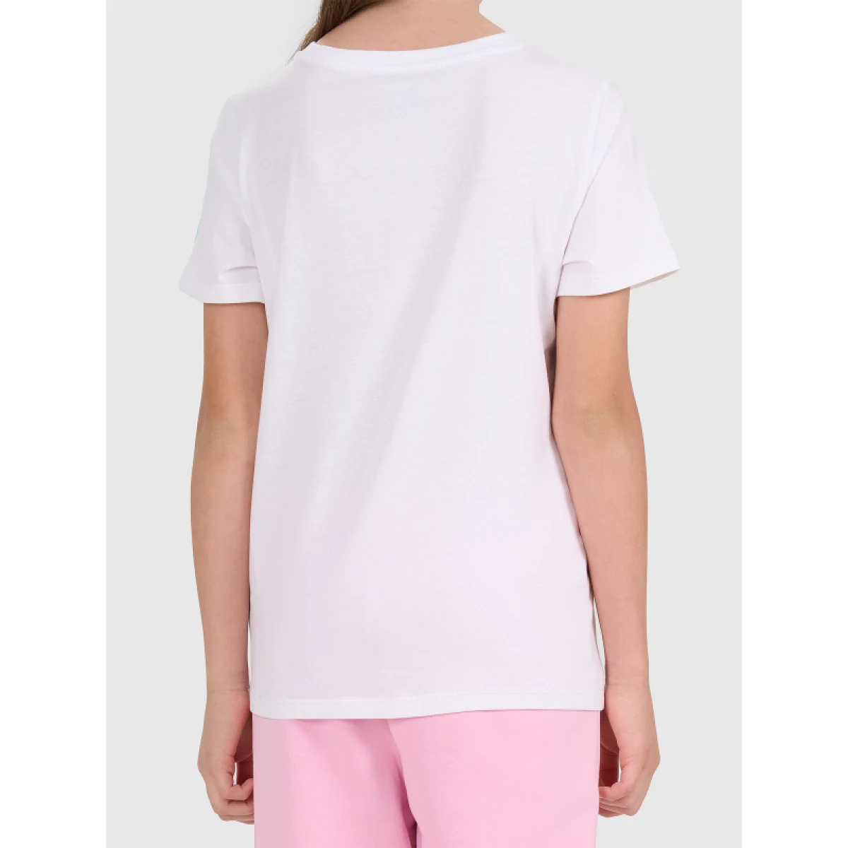 Dievčenské tričko s krátkym rukávom 4F JUNIOR TSHIRT F2938-10S-WHITE · záber 3