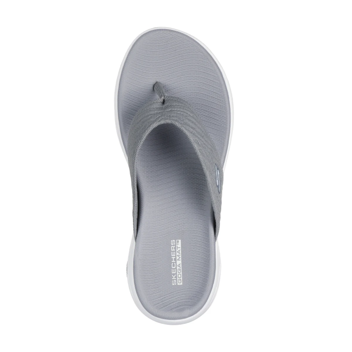 Dámské žabky (plážová obuv) SKECHERS On The Go 600 Sunny W grey white · záber 4