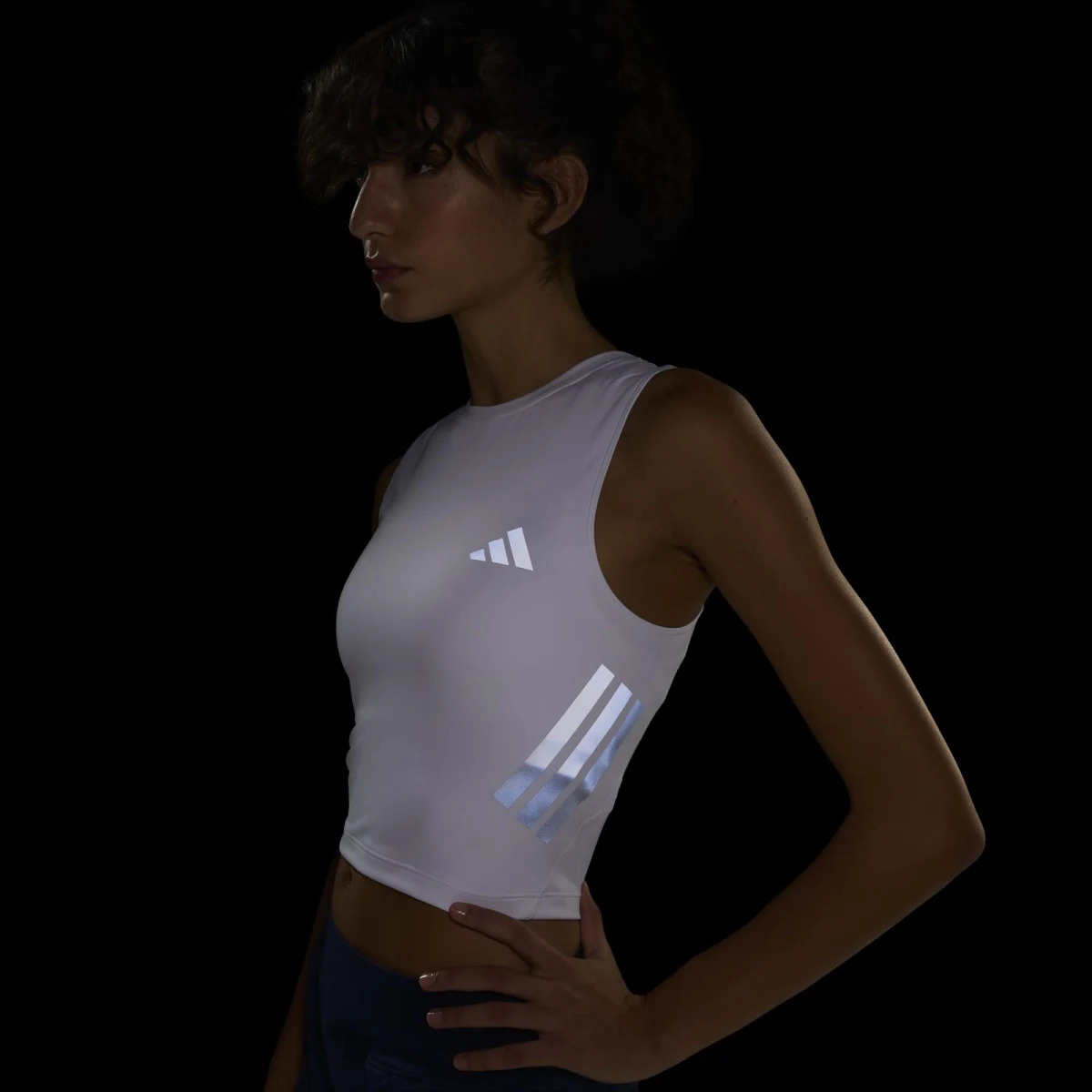 ADIDAS ADIDAS ADI365 dámske bežecké tielko biele XL · záber 2