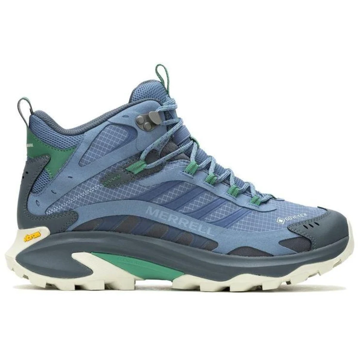 Merrell J037511 Moab Speed 2 Mid Gtx Steel Blue - Velikost: 43 | Barva: Modrá · záber 1
