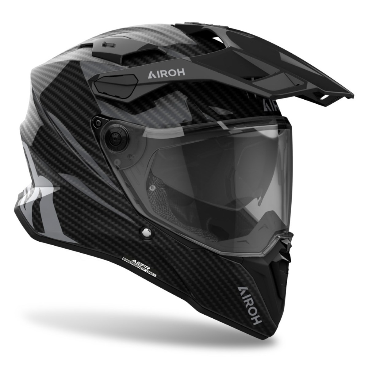 AIROH Commander 2 Carbon lesklá XXL (63) · záber 2