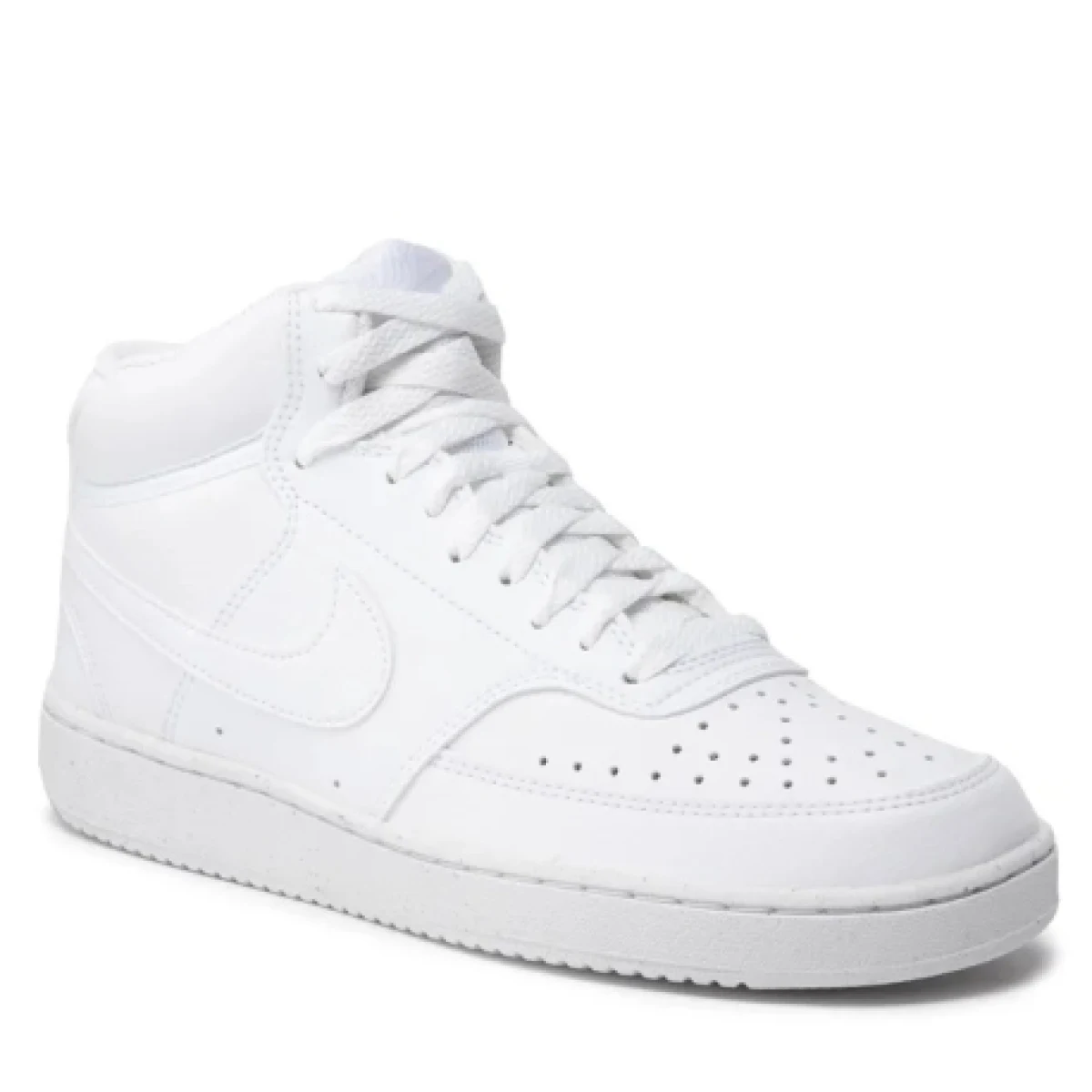 Pánská rekreační obuv NIKE Court Vision Mid NN white white white · záber 1