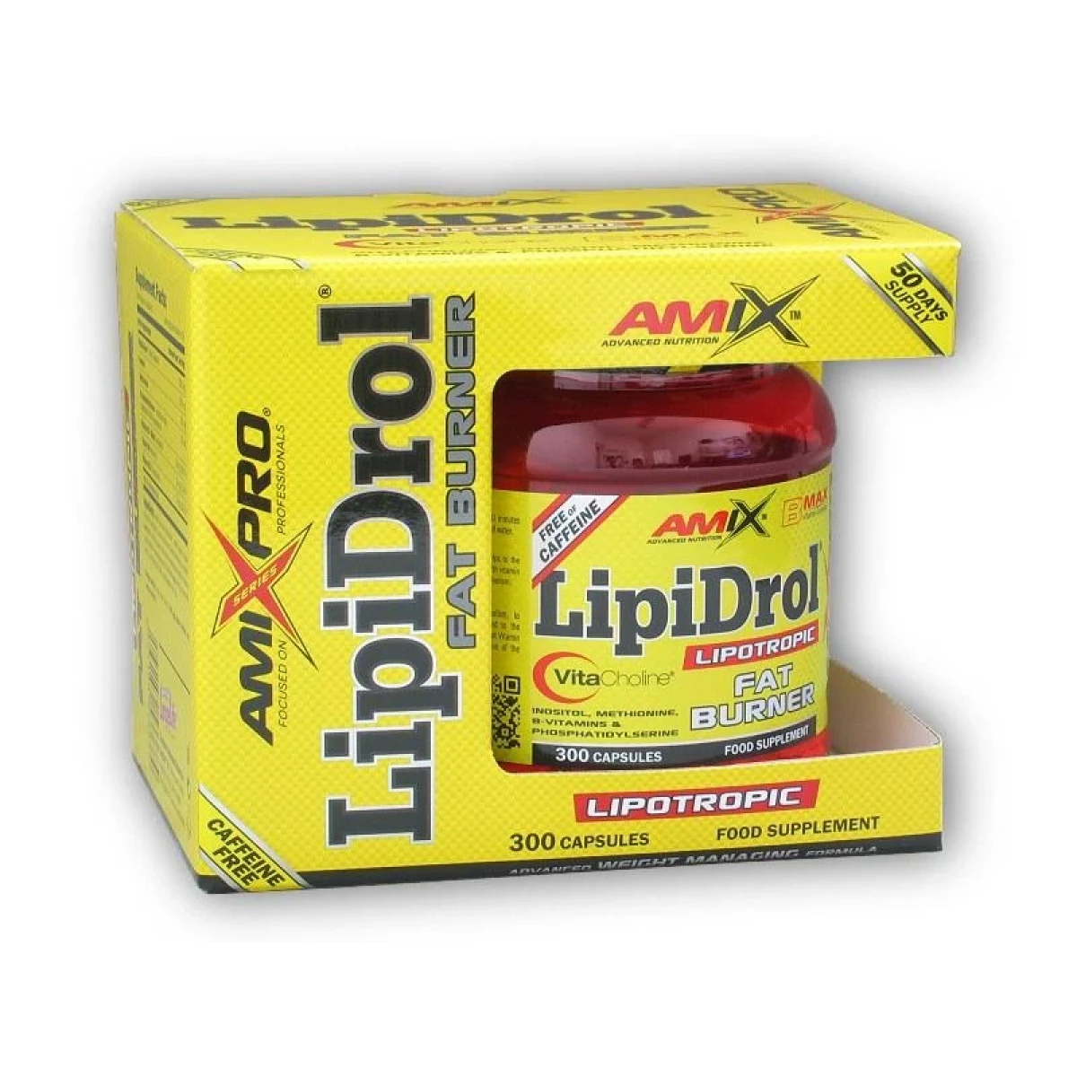 Amix Pro Series LipiDrol Fat Burner 300 kapslí · záber 1