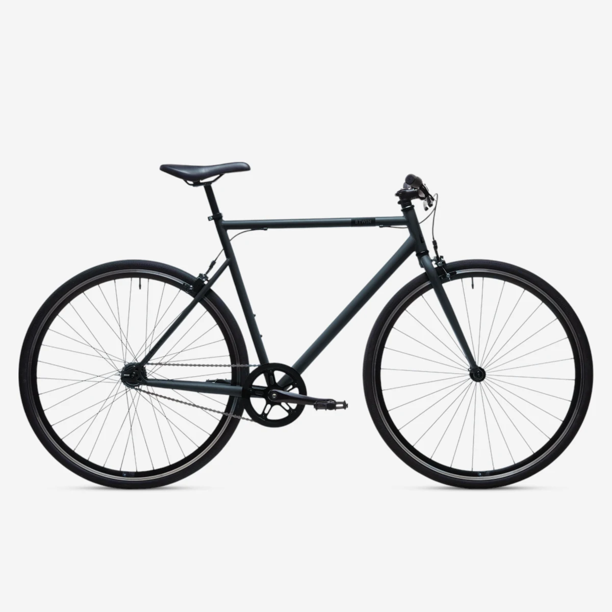 ELOPS Mestský bicykel Single Speed 500 sivý XL · záber 1