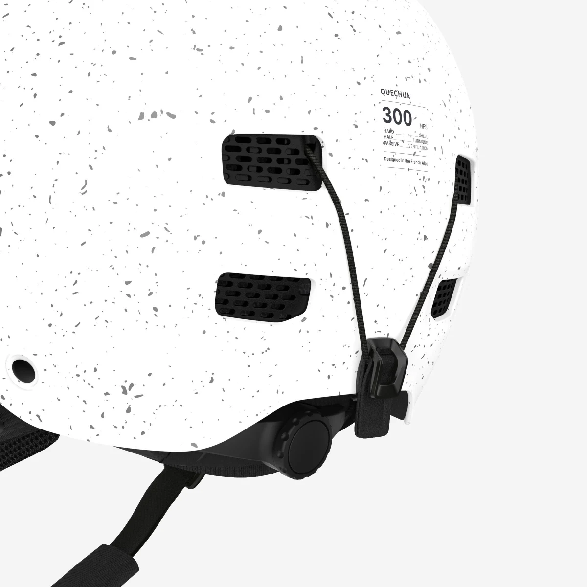 QUECHUA Lyžiarska a snowboardová prilba pre dospelých aj deti FS 300 biela S (52-54 cm) · záber 2