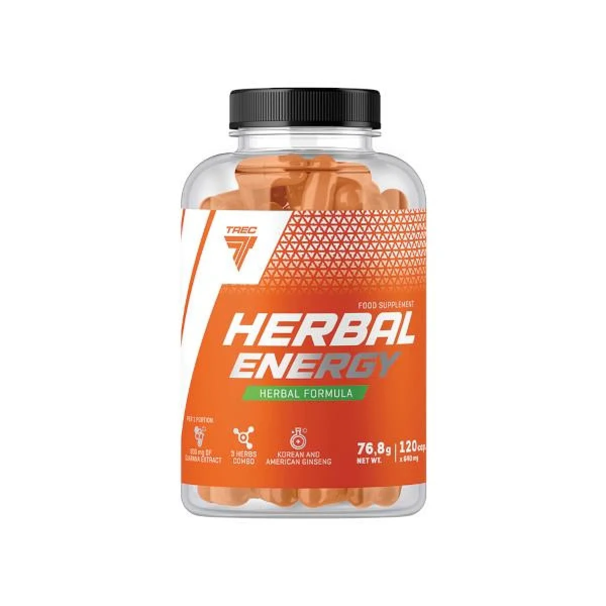 Trec Nutrition Trec Herbal Energy 120 kapslí · záber 1