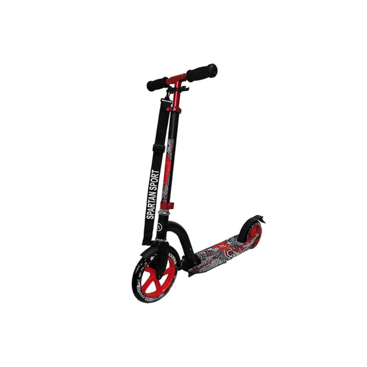 Kolobežka SPARTAN Jumbo II - 230 mm - čierna · záber 1