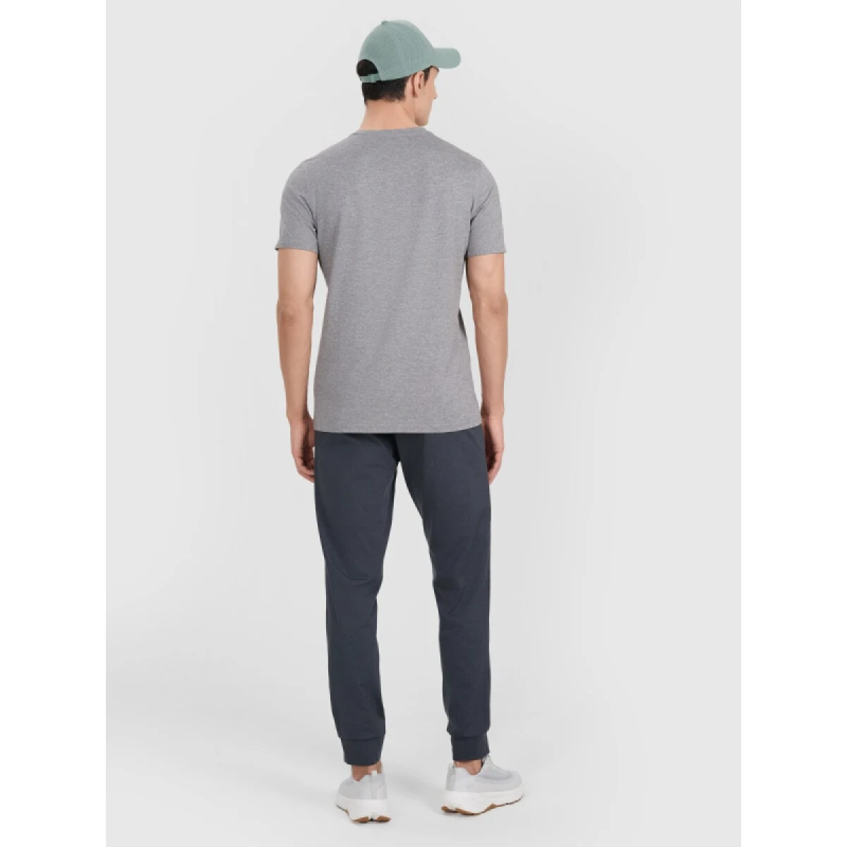 Pánske tréningové nohavice 4F TROUSERS FNK M1067-WMM00TFTRM1067-22M-ANTHRACITE MELANGE · záber 5