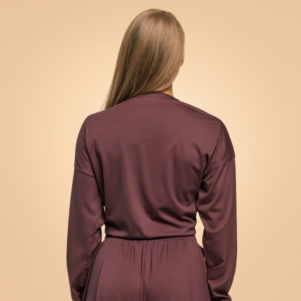 BeastPink Breeze női felső Mulberry - Méret: S | Szín: Fialová | Tömeg: 0,3598 g | Csomag: 55 · záber 3