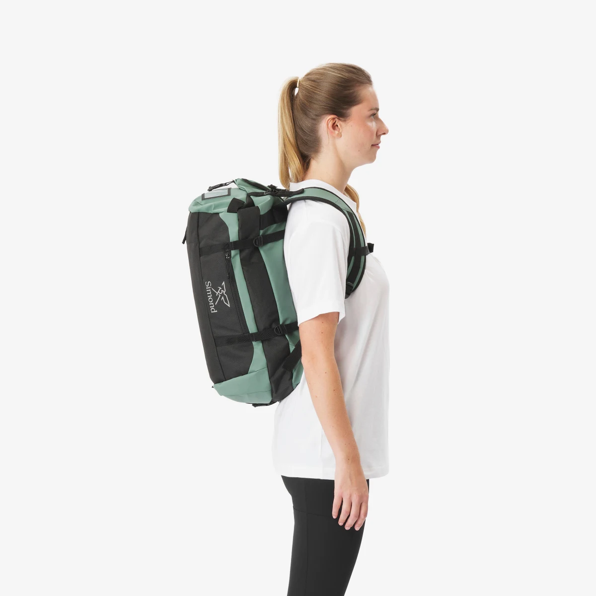 SIMOND Cestovná taška Duffel 500 Extend 30 - 40 l zelená bez · záber 2