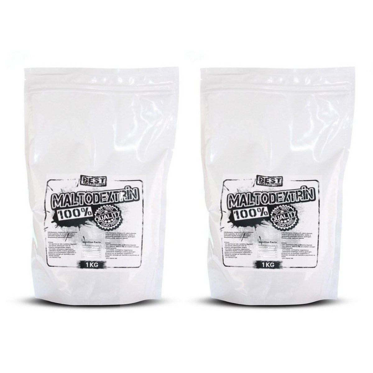 1+1 Zadarmo: Maltodextrín od Best Nutrition 1,0 kg + 1,0 kg · záber 1