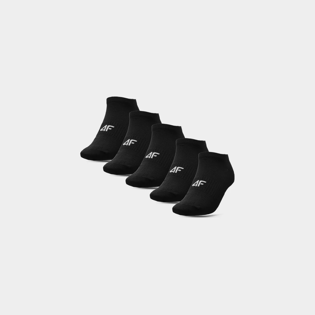 Pánské krátké ponožky (5-pack) - černé · záber 1