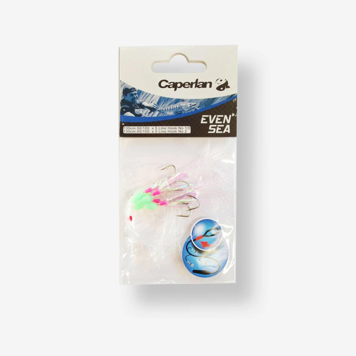 CAPERLAN Prívlačové systémy Even Sea č. 1/0 a č. 2 na lov v mori 10 ks 2 · záber 1