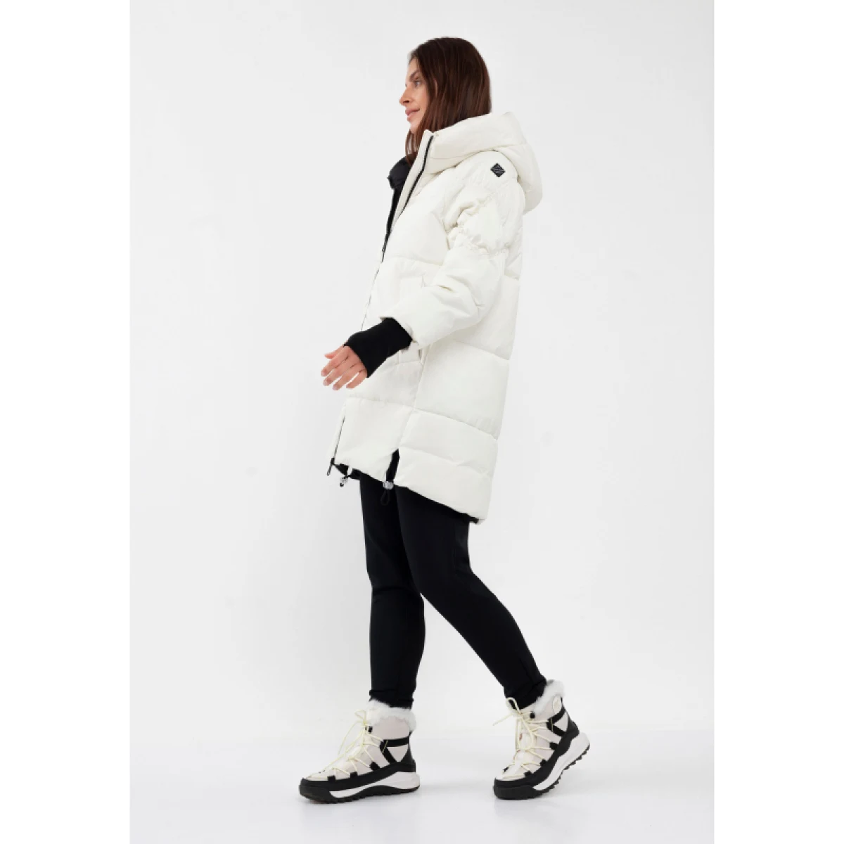 Dámská bunda VOLCANO J-FROZEN-101-CREAM · záber 4