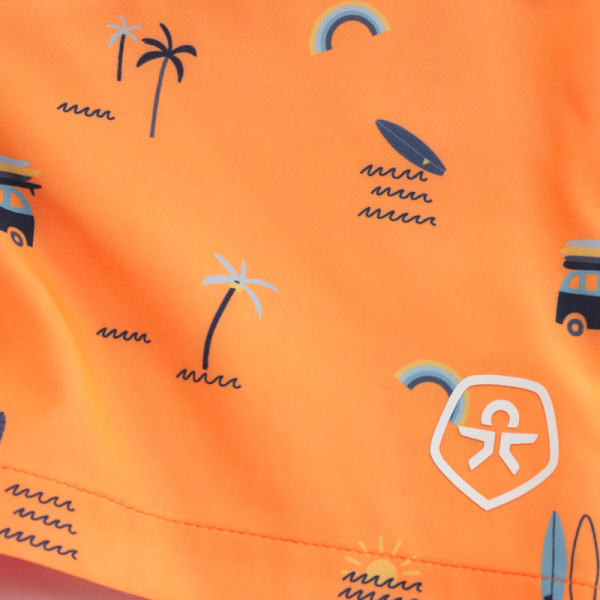 Fürdőruhák COLOR KIDS Swim Shorts, AOP-3520-Orange Pop · záber 3