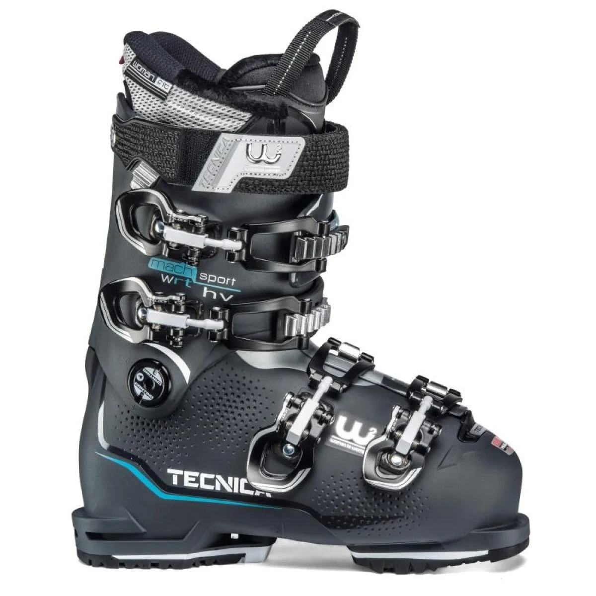 Dámské lyžařské boty na sjezdovku - on piste TECNICA Mach Sport 75 HV W RT, graphite, rental · záber 2