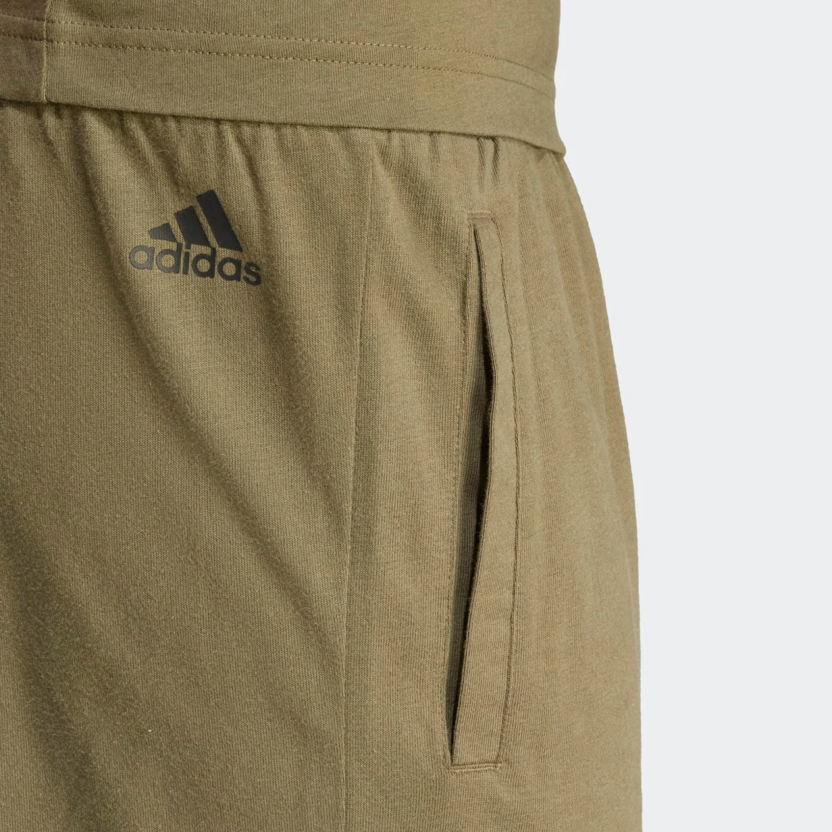 ADIDAS Pánske fitness šortky ADIDAS zelené S · záber 2