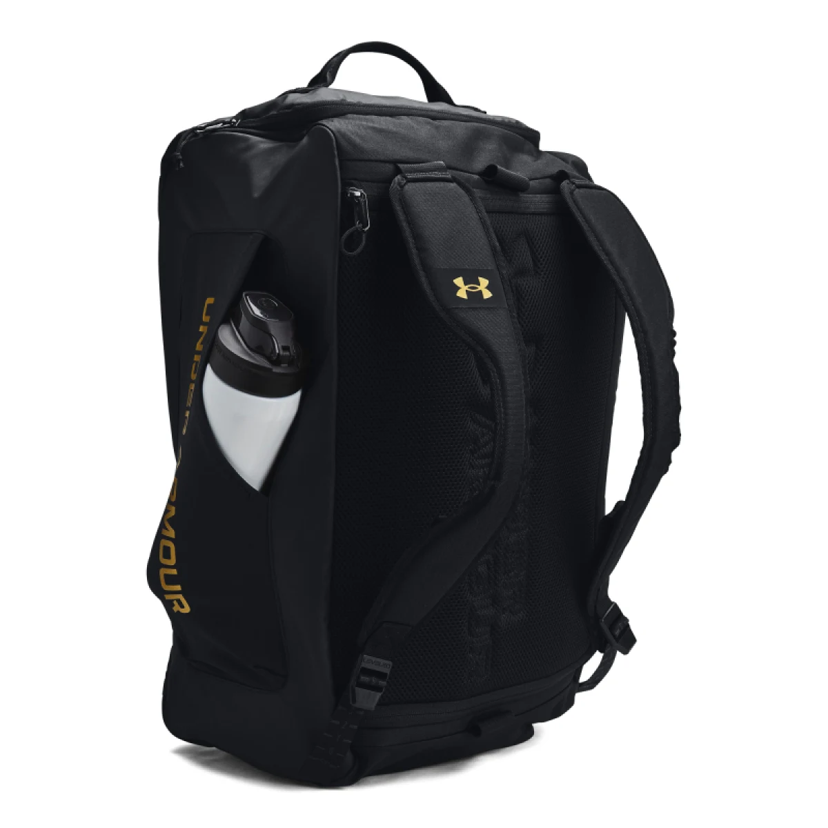Cestovná taška UNDER ARMOUR UA Contain Duo MD BP Duffle-BLK · záber 3