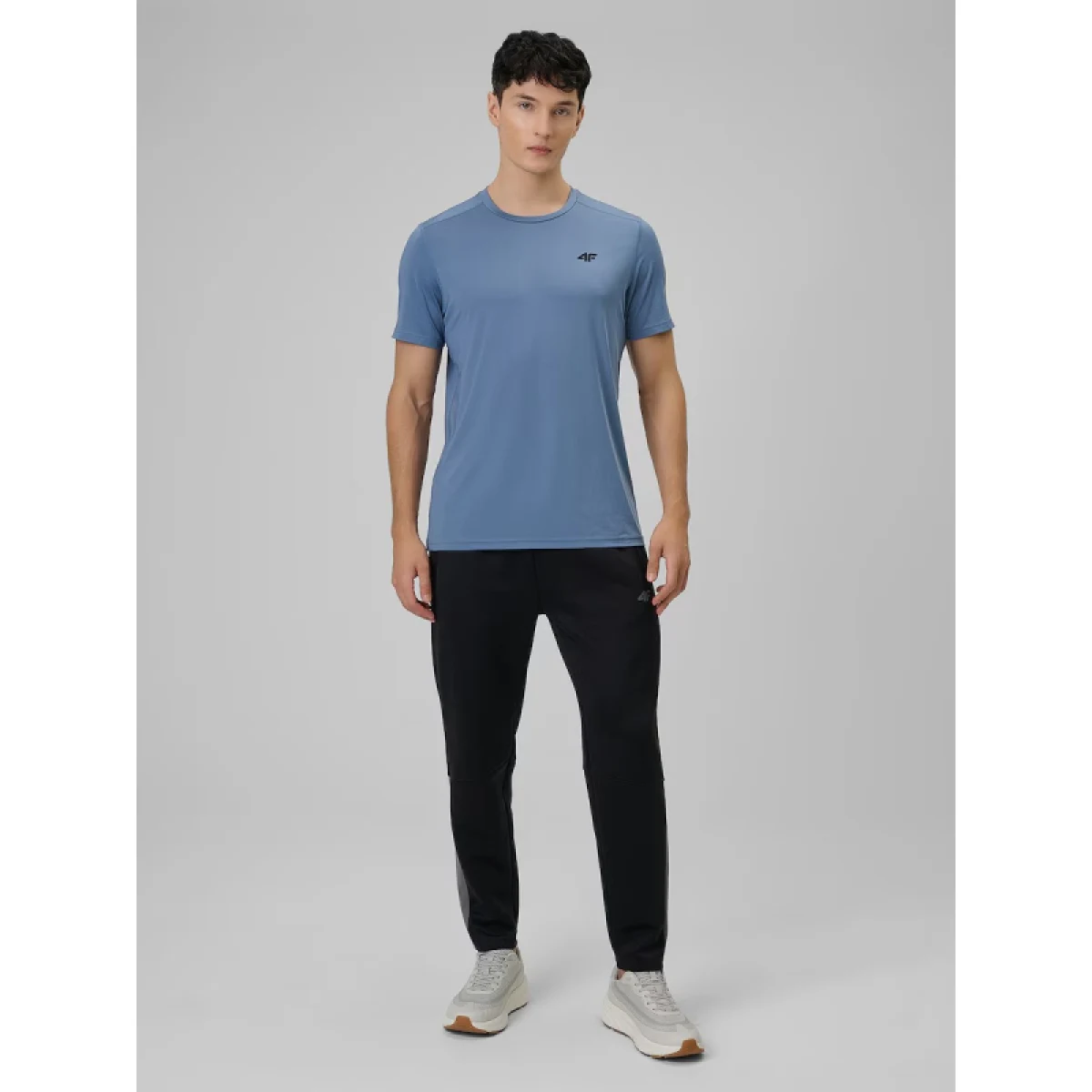 Pánské tréninkové tričko s krátkým rukávem 4F TSHIRT FNK M1785-32S-DENIM · záber 5