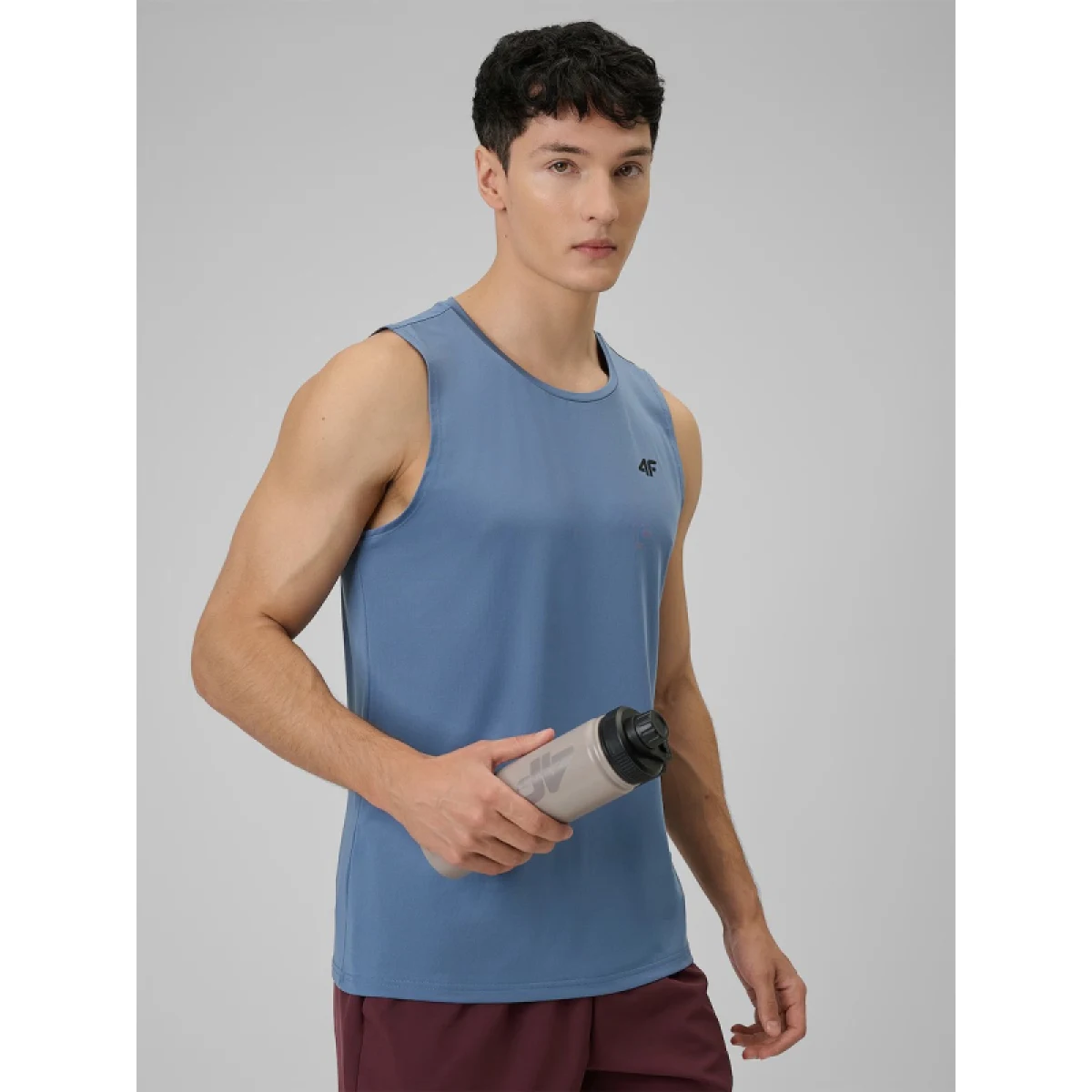 Pánske tréningové tielko 4F SLEEVELESS FNK M0744-32S-DENIM · záber 2