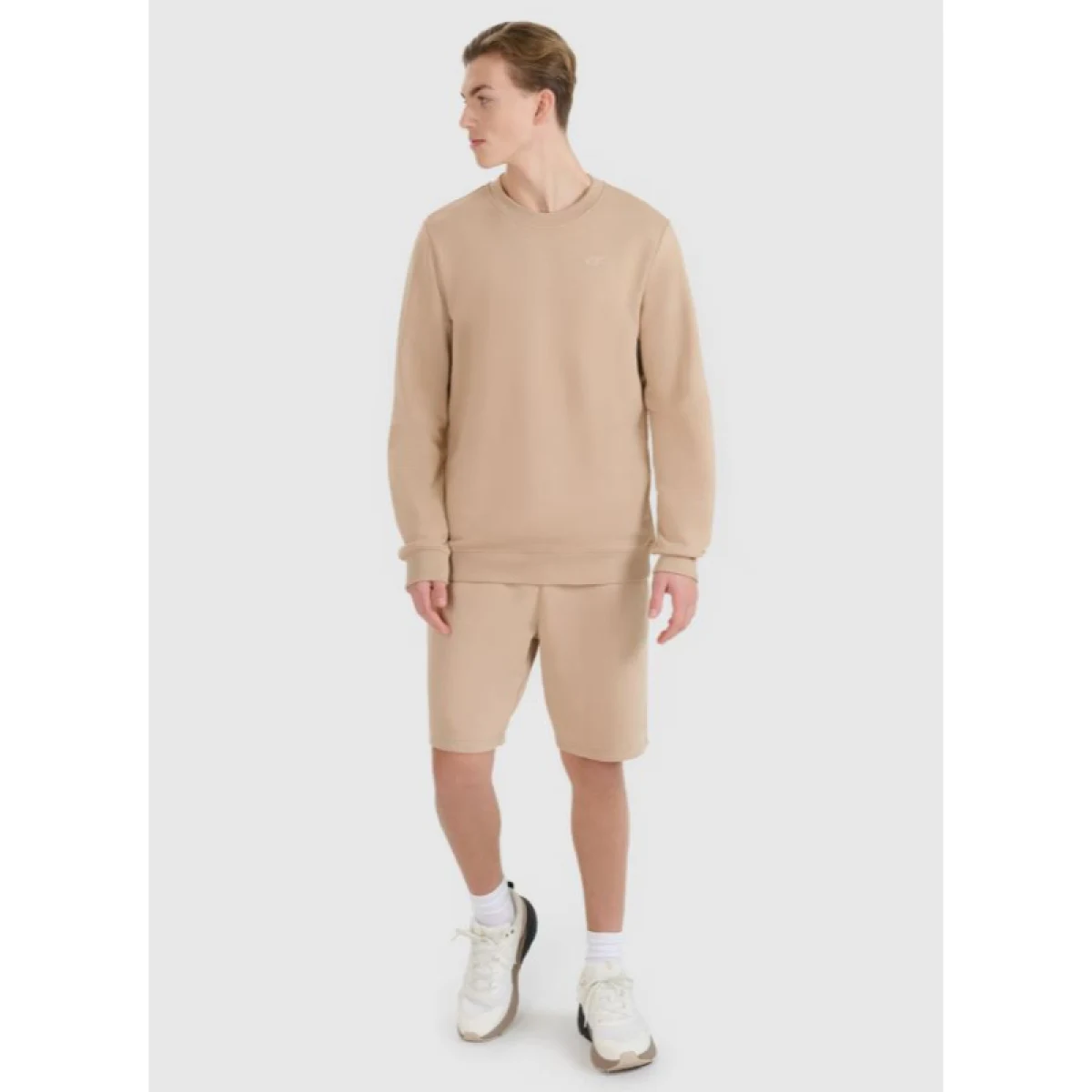 Pánská mikina 4F SWEATSHIRT M1622-83S-BEIGE · záber 5