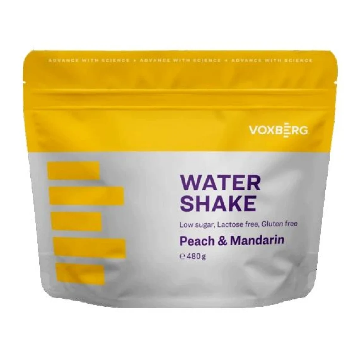 Voxberg Water Shake 480g - Barva: Vícebarevná | Příchuť: Broskev, mandarinka · záber 1