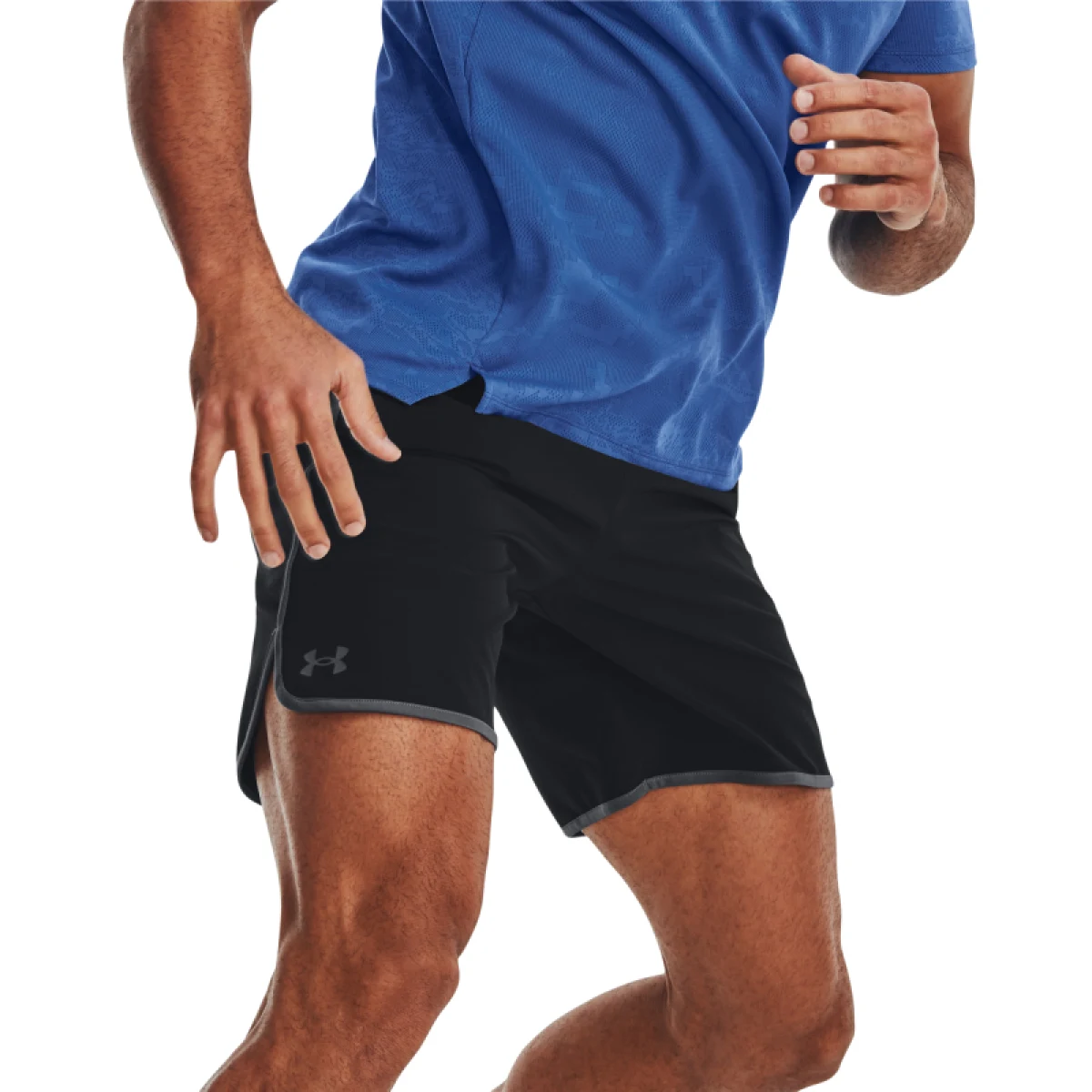 Pánské tréninkové kraťasy UNDER ARMOUR UA HIIT Woven 8in Shorts-BLK · záber 2