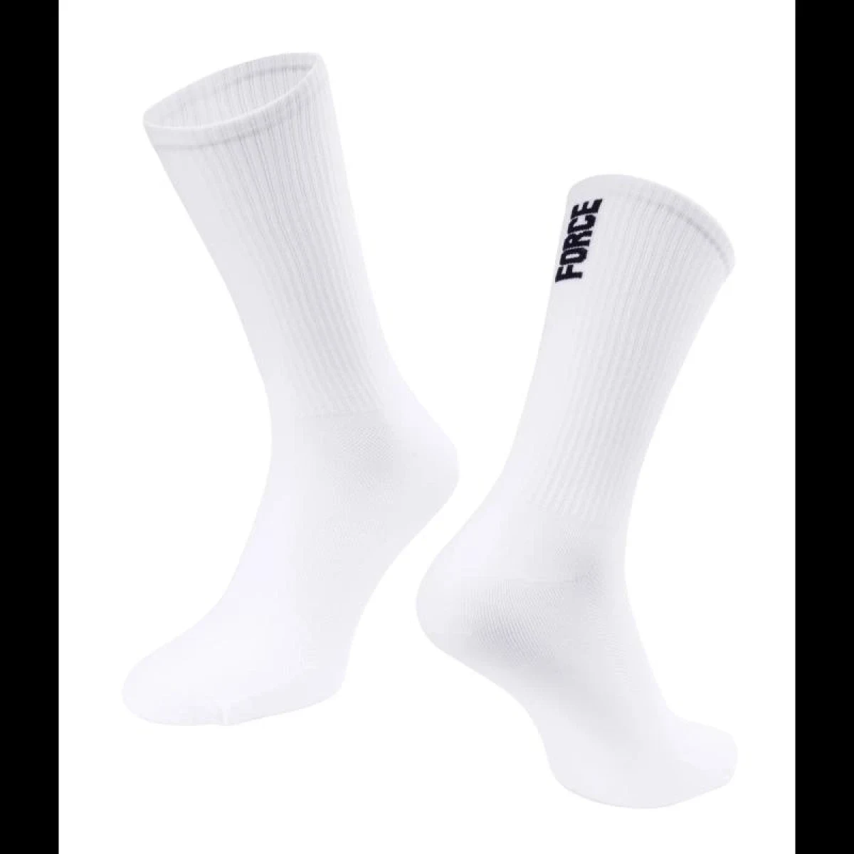 Force Ponožky LONGER SLIM bílé - Barva: Biela · záber 1